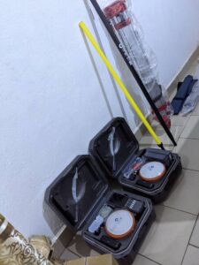 Professional GNSS Survey Equipment Setup for Precise Land Surveying